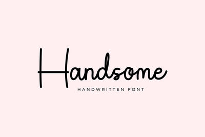 Handsome Font LetterdayStudio 