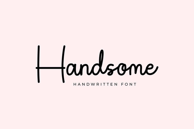 Handsome Font LetterdayStudio 