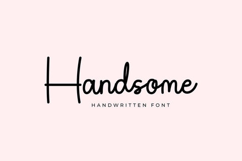 Handsome Font LetterdayStudio 