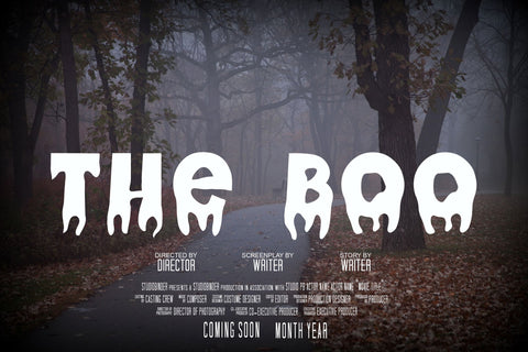 Handwriting Blood Font Dm Letter Studio 