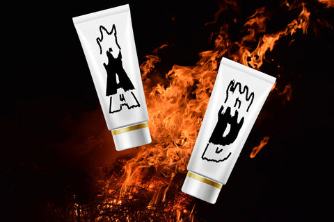 Handwriting Fire Stacked Font Dm Letter Studio 