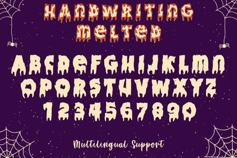 Handwriting Melted Font Dm Letter Studio 