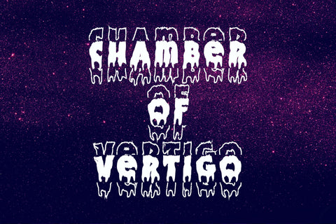 Handwriting Melted Stacked Font Dm Letter Studio 