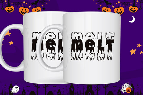 Handwriting Melted Stacked Font Dm Letter Studio 