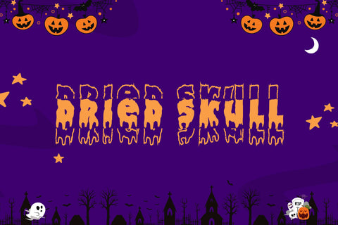 Handwriting Melted Stacked Font Dm Letter Studio 