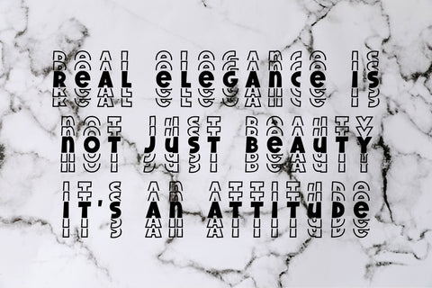 Handwriting Stacked Font Dm Letter Studio 