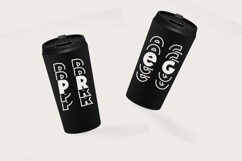 Handwriting Stacked Font Dm Letter Studio 