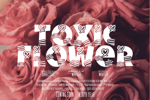 Handwriting Valentine Font Dm Letter Studio 