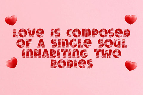 Handwriting Valentine Font Dm Letter Studio 