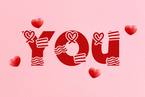 Handwriting Valentine Font Dm Letter Studio 