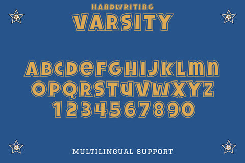Handwriting Varsity Font Dm Letter Studio 