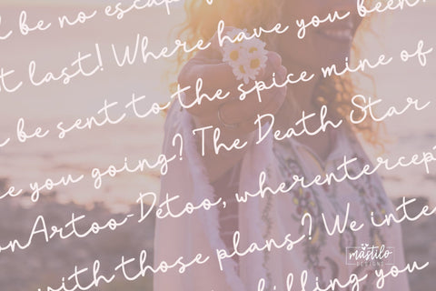 Handwritten Casual Signature Script - Asthelia | Romantic Font Font Mastilo Designs 