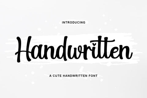 Handwritten Font Rotterlab studio 