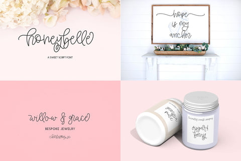 Handwritten Script Font Mini Bundle Font Beck McCormick 