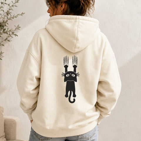 Hanging Black Cat Embroidery Design – Funny Climbing Cat Machine Embroidery File, Cat Scratch Design, Cute Kitty Embroidery Embroidery/Applique DESIGNS PatternFeed8 