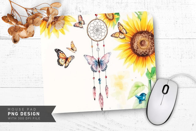 Hanging Dreamcatcher Mousepad Sublimation Regulrcrative 