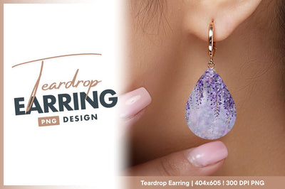 Hanging wisteria flowers on textured lavender background Sublimation Regulrcrative 