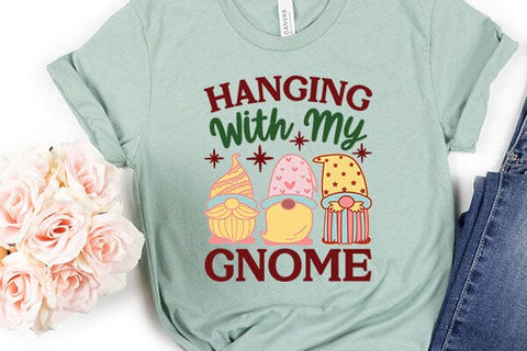 hanging with my gnome SVG Angelina750 