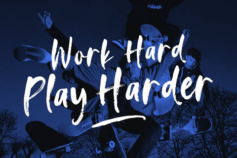 Hanlena Brush Font gatype 