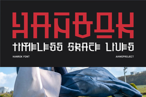 Hanrok Font ahweproject 