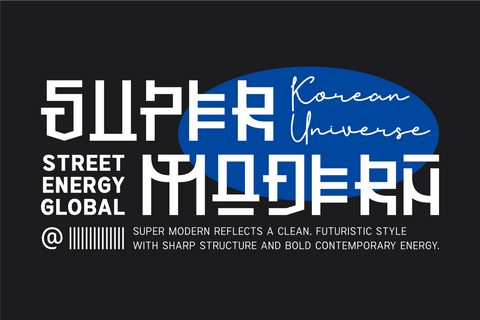 Hanrok Font ahweproject 