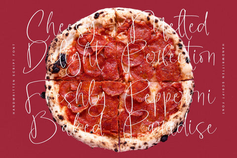 Hanters Maroon - Handwritten Script Font Font Letterena Studios 