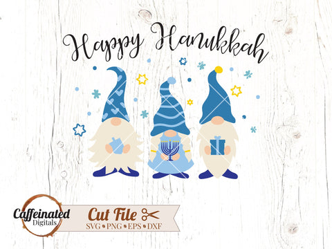 Hanukkah Gnomes Bundle SVG Caffeinated SVGs 