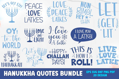 Hanukkah SVG Bundle, Funny Hanukkah Svg, Hanukkah Jewish Svg, Happy Hanukkah Svg, Hanukkah Clipart, Jewish Svg, Hanukkah Png SVG FiveStarCrafting 