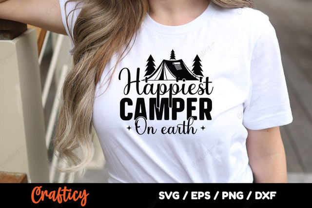 Happiest camper on earth SVG Design SVG Designangry 