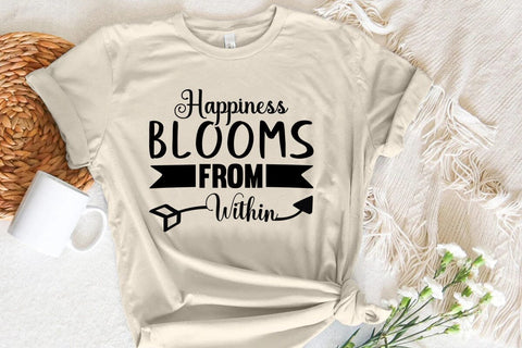 Happiness Blooms From Within SVG Angelina750 