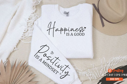 Happiness is a good Sleeve SVG Design SVG Designangry 