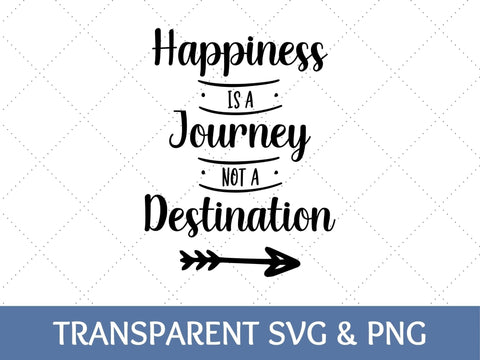 Happiness Is A Journey SVG SVG Paige Cole Studio 