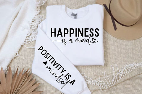 Happiness is a mood Sleeve Svg Design, Christian SVG Design SVG Regulrcrative 