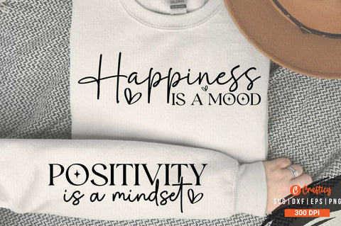happiness is a mood SVG Sleeve Design SVG Designangry 