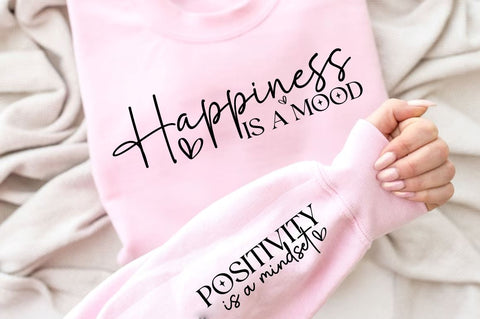 happiness is a mood SVG Sleeve Design SVG Designangry 