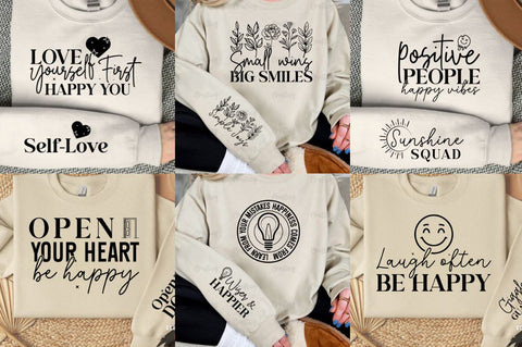 Happiness Sleeve SVG Design Bundle SVG Designangry 