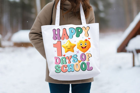 Happy 100 days of school PNG Design Sublimation Designangry 