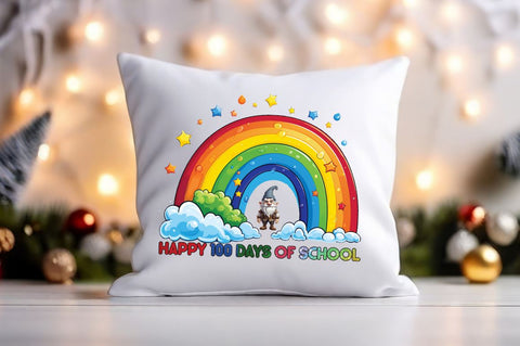 Happy 100 days of school PNG Design Sublimation Designangry 
