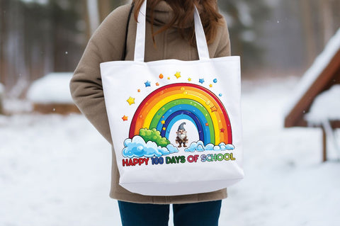 Happy 100 days of school PNG Design Sublimation Designangry 