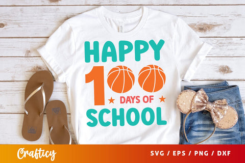 Happy 100 days of school SVG Design SVG Designangry 