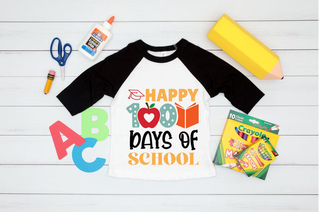 happy 100 days of school SVG Design SVG Regulrcrative 