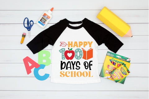 happy 100 days of school SVG Design SVG Regulrcrative 