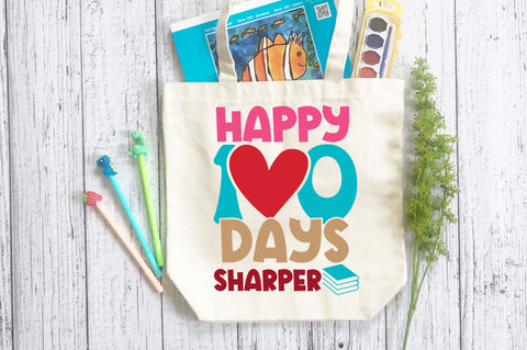 happy 100 days of school SVG Design SVG Regulrcrative 