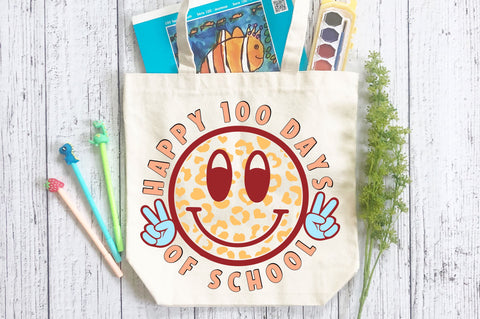 Happy 100 days of school svg Design SVG Regulrcrative 