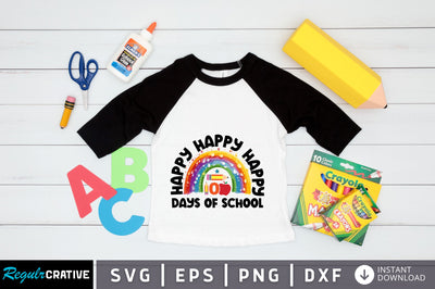 happy 100 days of school SVG Design SVG Regulrcrative 