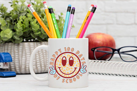 Happy 100 days of school svg Design SVG Regulrcrative 