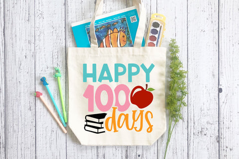 Happy 100 days SVG Design SVG Regulrcrative 