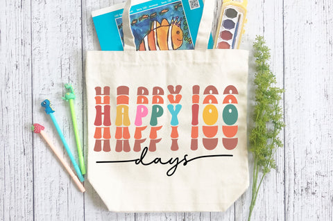Happy 100 days svg Design SVG Regulrcrative 