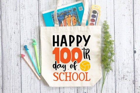 Happy 100 th day of school SVG Design SVG Regulrcrative 