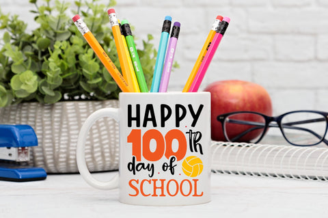 Happy 100 th day of school SVG Design SVG Regulrcrative 